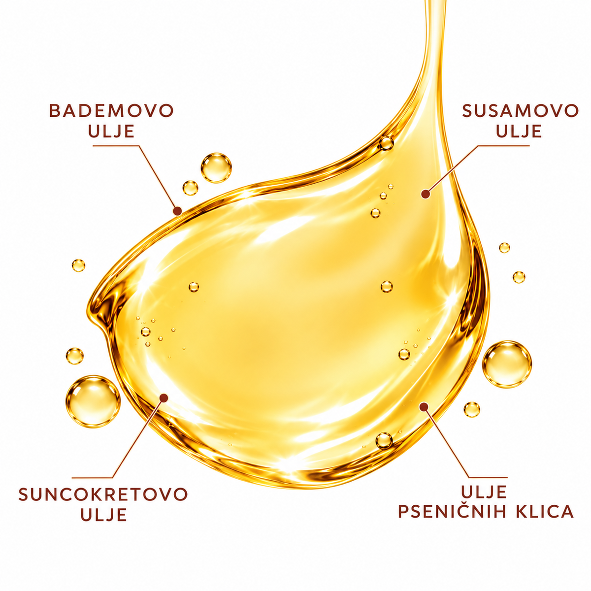 Čokoladno ulje za njegu strija